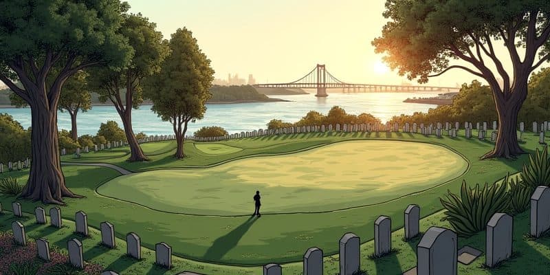 Ferry Point Park-St. Raymond Cemetery, Bronx