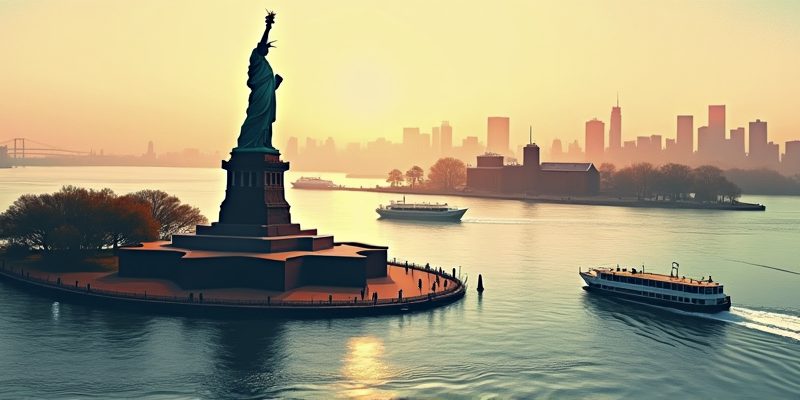 The Battery-Governors Island-Ellis Island-Liberty Island